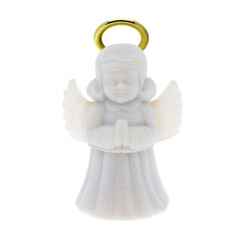 Urocze pudełko na biżuterię w kształcie aniołka - idealne opakowanie na Chrzest czy Komunię Świętą