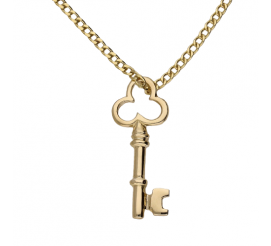 Oryginalna zawieszka mini kluczyk o symbolicznym znaczeniu, wykonana ze złota próby 585, idealna na prezent!