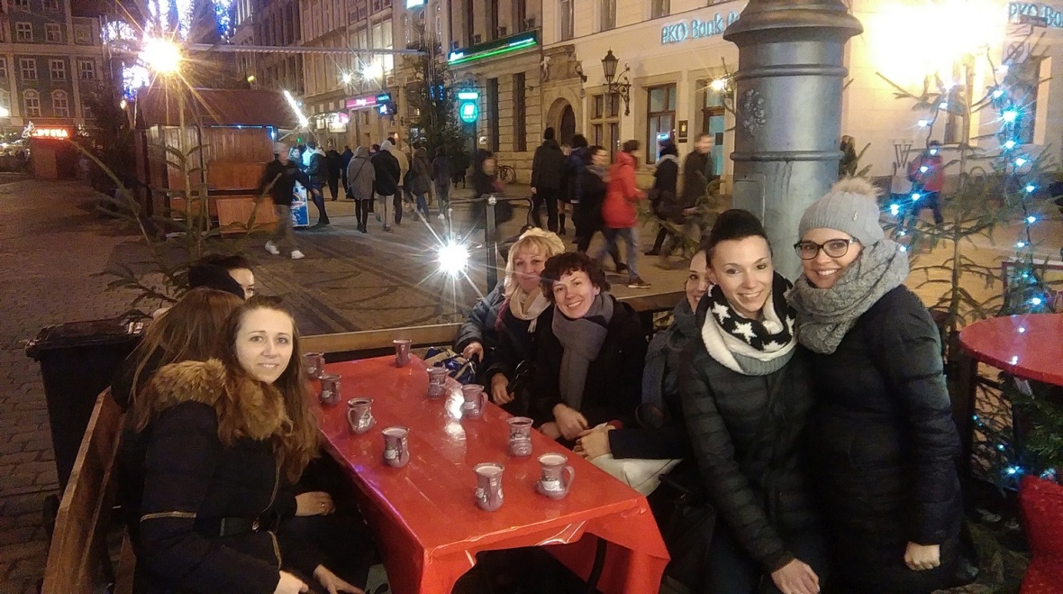 Zespół GESELLE Jubiler w czasie spotkania na Jarmarku Bożonarodzeniowym we Wrocławiu